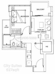 City Suites (D12), Apartment #516923571
